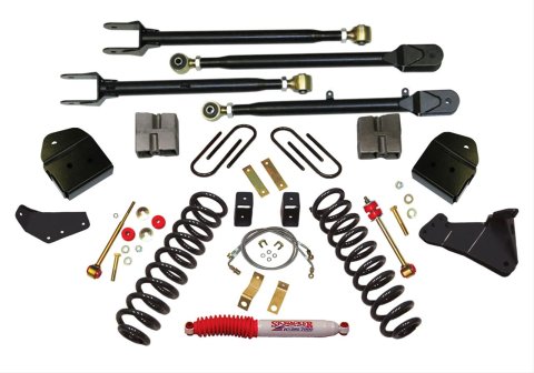 Skyjacker 4"KIT,05 F250 4WD/DSL W/LKS (1x skyF5451, 1x skyF58484LU, 1x skyF545V)
