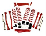 Skyjacker 4" KIT 07-09 JEEP JK / RED (1x skyJK401CR, 1x skyJK40FRCR) thumbnail 2