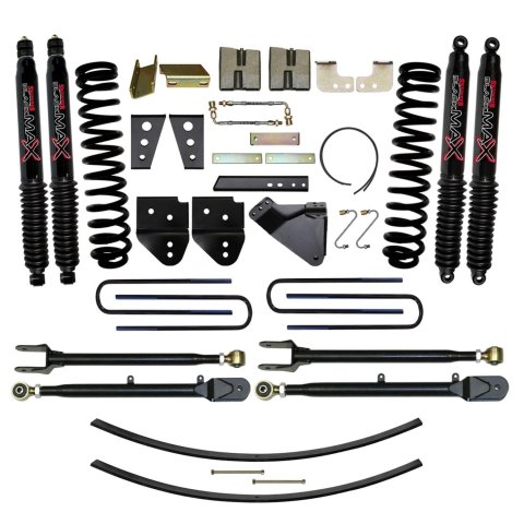 Skyjacker 8.5"KT,CLII,11F250DSL,BLK M (1x skyR3815, 1x skyF58484LU, 1x skyF11852, 1x skyF585V, 2x skyB8599, 2x skyB8594)