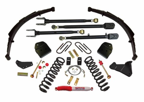 Skyjacker 4"SYS,05-07F250,GAS,4LK,HYD (1x skyF540, 2x skyFR94S, 1x skyF5451S, 1x skyF58484LU, 2x skyH7060, 2x skyH7092)