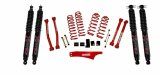 Skyjacker 2.5-3.5"KT,07>JK RED,BLK MA (1x skyJK25FRCR, 1x skyJK2501CR, 2x skyB8537, 2x skyB8535) thumbnail 1