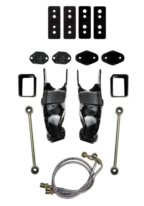 Skyjacker 07-16 Jeep Wrangler JK 3.5-4in LeDuc Series Coil-Over Kit (1x skyJK62FLS, 1x skyJK62FLSB, 1x skyJK42RLSB, 1x skyJK46LA-SX, 1x skyJK62RLS)