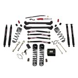 Skyjacker 97-06 Jeep TJ 4in Dual Rate Long Travel Coils Long Arm RR1 Lift Kit	w/ Black Max Shocks (Bundled Kit) thumbnail 1