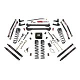 Skyjacker 97-06 Jeep TJ 6in Dual Rate Long Travel Coils Long Arm RR2 Lift Kit w/ Black Max Shocks (Bundled Kit) thumbnail 1