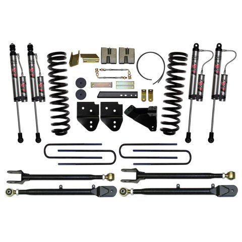 Skyjacker 11-16 Ford F250/F350 ADX 2.0 Adventure Series 6in Suspension Lift Kit (1x skyF58484LU, 1x skyF11651, 1x skyF565V, 2x skyA2079, 2x skyA2093)