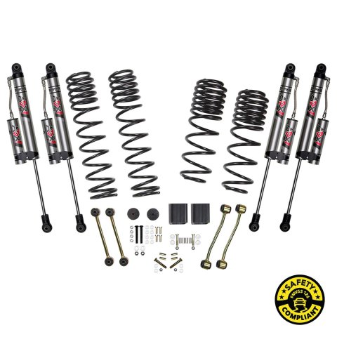 Skyjacker 21-22 Jeep Wrangler Unlimited Rubicon 392 Long Travel 2.5in Coil System w/ ADX 2.0 Shocks (1x skyJL2025X, 1x skyJL25R3BLT)