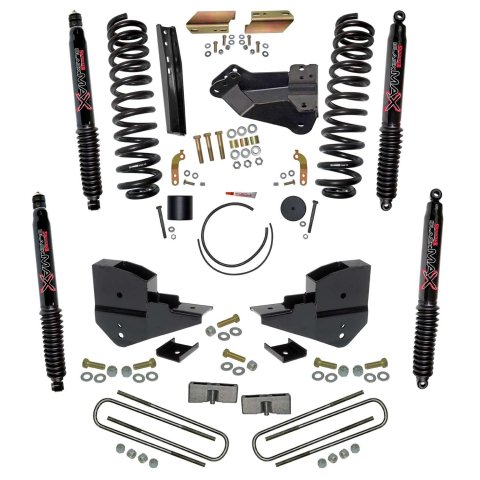 Skyjacker 2023+ Ford F-250/F-350 Super Duty 4WD 4in Lift Kit (1x skyF545V, 2x skyB8568, 2x skyB8592, 1x skyF23451, 1x skyRAB2346)