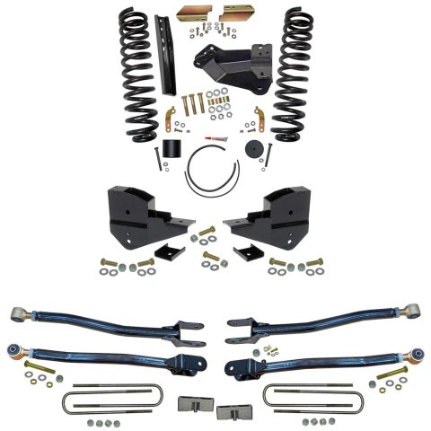 Skyjacker 2023+ Ford F-250/F-350 Super Duty 4WD 4in Lift Kit (1x skyF545V, 1x skyF23451, 1x skyRAB2346, 1x skyF23484LA)