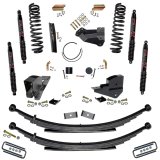 Skyjacker 4 In. Suspension Lift Kit w/ Black MAX Shocks (1x skyF545V, 2x skyB8568, 2x skyB8592, 2x skyFR173S, 1x skyRAB2346, 1x skyF23451S) thumbnail 1
