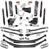 Skyjacker 4 In. Suspension Lift Kit 4-Link w/ Black MAX Shocks (1x skyF545V, 2x skyB8568, 2x skyB8592, 2x skyFR173S, 1x skyRAB2346, 1x skyF23484LA, 1x skyF23451S) thumbnail 1