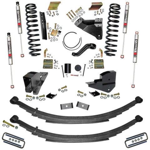 Skyjacker 6 In. Suspension Lift Kit w/ M95 Monotube Shocks (1x skyF565V, 2x skyM9568, 2x skyM9593, 2x skyFR175S, 1x skyRAB2346, 1x skyF23651S)