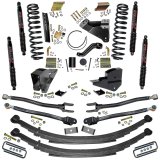 Skyjacker 6 In. Suspension Lift Kit 4-Link w/ Black MAX Shocks (1x skyF565V, 2x skyB8568, 2x skyB8593, 2x skyFR175S, 1x skyRAB2346, 1x skyF23484LA, 1x skyF23651S) thumbnail 1