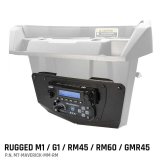 Rugged Radios Can-Am Comm/Mav Comp. Comm Kit w/ BT 2-Way - Glove Box Mount STX Stereo / G1 GMRS (1x rgdMCK-STX-2P-G1, 1x rgdMT-MAVERICK-MM-RM) thumbnail 2