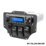 Rugged Radios Honda Talon Comp Comm Kit w/ BT and 2-Way Radio STX Stereo Remote Head / G1 GMRS (1x rgdMCK-STX-RS-2P-G1, 1x rgdMT-TALON-RM-SW) thumbnail 2
