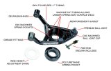 Hotchkis A-Arm 4-Pack Kit - Upper and Lower Tubular Arms (1x hot1102, 1x hot1104) thumbnail 4