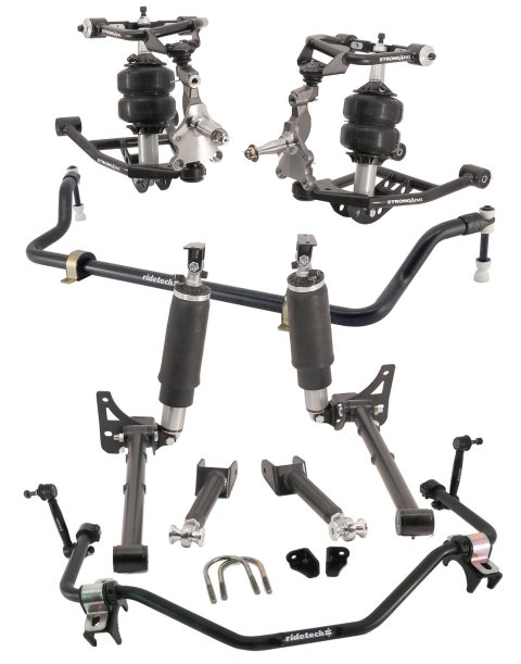 Ridetech 64-67 GM A-Body TQ Air Suspension System (Bundled Kit)