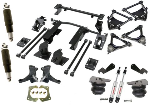 Ridetech 73-87 Chevy C10 Air Suspension System (Bundled Kit) thumbnail 4