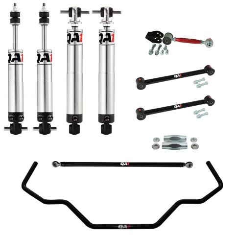 QA1 Level 1 Full Vehicle Drag Racing Suspension Kits DK01-GMB3 Handling Packages, Racing, Shocks/Struts, Trailing Arms, Rear Sway Bar, Buick, Chevrolet, Pontiac, Kit
