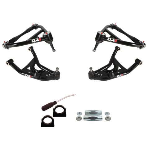 QA1 75-79 GM X-Body Level 3 Drag Kit 2.0 w/o Shocks (1x qap5252, 1x qap52918, 1x qap52920, 1x qap9039-308, 1x qapT121W)