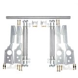 QA1 Heavy Duty Pro Rear Drag 4-Link System - Double Adjustable - 110lb Springs (2x qap14HT110, 2x qapDD701, 1x qap7838-1067, 1x qap7838-1068) thumbnail 5