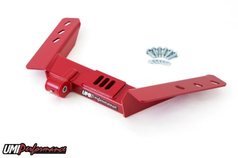 UMI Performance 82-92 GM F-Body Tunnel Mounted Trq. Arm Fits TH400- No Loop - Red (1x umi2198-R, 1x umi2218AS-R)