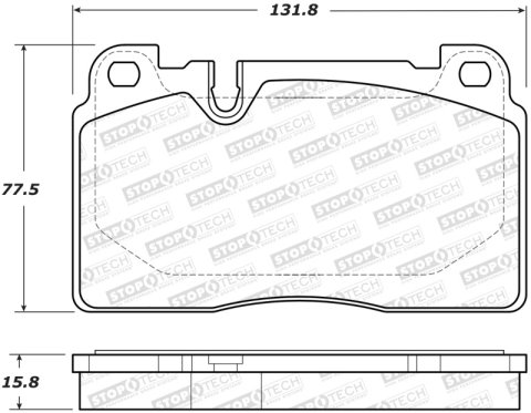Street Axle Pack Drilled, Front (1x sto308.16630, 1x sto128.33138R, 1x sto128.33138L) thumbnail 3