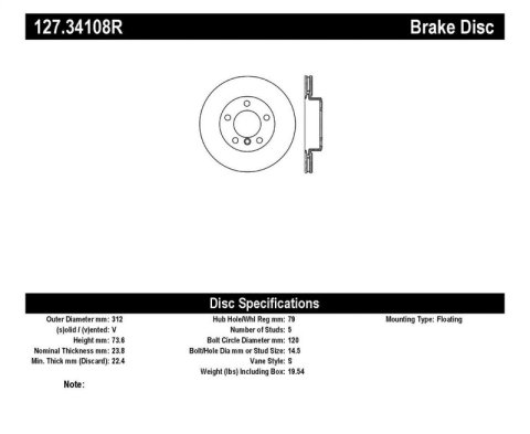 Street Axle Pack Drilled & Slotted, Front (1x sto127.34108L, 1x sto127.34108R, 1x sto308.12600) thumbnail 5