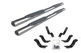 Go Rhino 19-20 Chevy 1500 4in 1000 Series Complete Kit w/Sidestep + Brkts (1x gor10487PS, 1x gor6840475) thumbnail 1