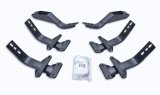 Go Rhino 17-20 Ford F-150 Raptor 4in 1000 Series Complete Kit w/Sidestep + Brkts (1x gor10480T, 1x gor6841565) thumbnail 2