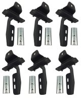 Go Rhino 18-20 Jeep Wrangler JLU 4in 1000 Series Complete Kit w/Sidestep + Brkts (1x gor10473PS, 1x gor6845065) thumbnail 1