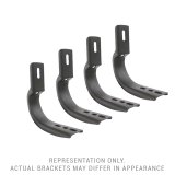 Go Rhino 05-20 Nissan Frontier 5in 1000 Series Complete Kit w/Sidestep + Brkts (1x gor10580PS, 1x gor6843465) thumbnail 6