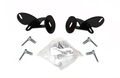 Go Rhino 03-06 Chevy 1500/2500 LD RC2 LR 20in Light Mnt Complete Kit w/Front Guard + Brkts (1x gor55055, 1x gor55317T)