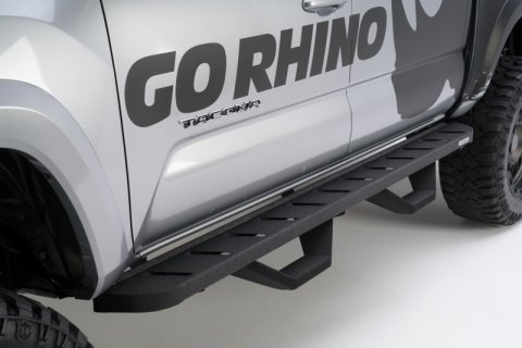 Go Rhino 15-20 Chevy Colorado RB10 Complete Kit w/RB10 + Brkts + 2 RB10 Drop Steps (1x gor630080T, 2x gor69420000T, 1x gor6942355)