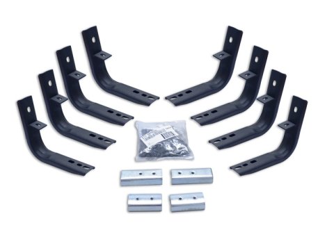 Go Rhino 15-20 Chevy Colorado 4in OE Xtreme Complete Kit w/Sidesteps + Brkts (1x gor640080PS, 1x gor6840355)