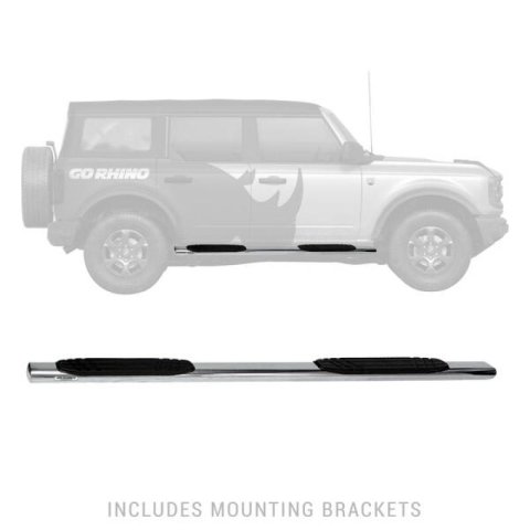 Go Rhino 14-15 Kia Sorento 4in OE Xtreme Complete Kit w/Sidesteps + Brkts (1x gor640071PS, 1x gor6849045) thumbnail 7