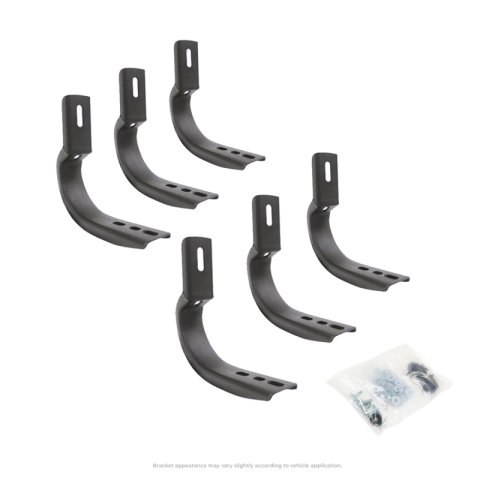 Go Rhino 05-20 Nissan Frontier 5in OE Xtreme Low Profile Complete Kit w/Sidesteps + Brkts (1x gor650080T, 1x gor6843465)