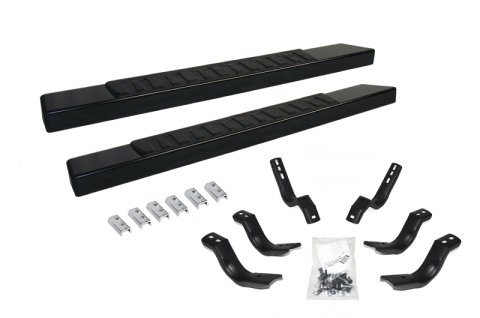 Go Rhino 19-20 Chevy 1500 6in OE Xtreme II Complete Kit w/SideSteps + Brkts (1x gor660180T, 1x gor6840475)