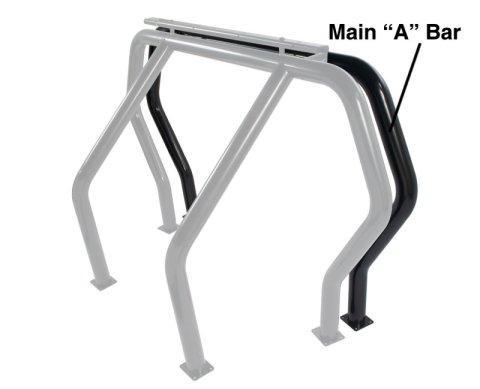 Go Rhino 1973-87 Chevy/GMC C/K Series Pick up RHINO! Bed Bar Complete Kit w/Main Bar + Kickers (1x gor600, 2x gor90001B, 1x gor90002B, 1x gor9516B) thumbnail 4