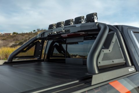 Go Rhino 19-20 Chevy 1500 Sport Bar 2.0 Complete Kit w/Sport Bar + Retractable Light Mnt (1x gor911010T, 1x gor960001T) thumbnail 2