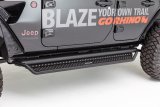 Go Rhino 14-19 Chevy 1500 LD (Classic) Dominator Extreme D1 SideSteps Complete Kit w/SideStep + Brkt (1x gorD10087T, 1x gorD64052TK) thumbnail 1