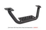 Go Rhino 19-20 Chevy 1500 Dominator Extreme D6 SideSteps Complete Kit w/SideStep + Brkts (1x gorD60087T, 1x gorD64049TK) thumbnail 1