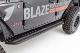 Go Rhino 18-20 Jeep Wrangler JL Dominator Extreme DS SideSteps Complete Kit w/SideStep + Brkts (1x gorD64927TK, 1x gorDS60052T) thumbnail 2