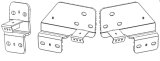 Go Rhino 09-19 Ram 1500 Dominator Extreme DSS SideSteps Complete Kit w/SideStep + Brkts (1x gorD64205TK, 1x gorDSS60087T) thumbnail 1