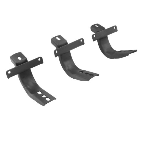 Go Rhino 2021+ Ford Bronco (Not Sport) 5in OE Xtreme Low Profile Complete Kit w/Sidesteps + Brkts (1x gor650071T, 1x gor6841295)