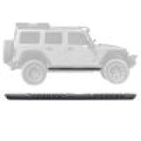 Go Rhino 07-18 Jeep Wrangler JKU Vertex V3 - Sidestep + Brkts (1x gor6945056, 1x gorV300068T) thumbnail 5