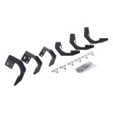 Go Rhino 05-22 Toyota Tacoma DC 4DR RB10 Slim Running Boards Kit (Incl. Brackets) - Tex. Blk (1x gor6944296, 1x gor630087SPC) thumbnail 5