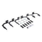 Go Rhino 09-14 Dodge Ram 1500 QC 4DR RB20 Slim Running Boards Kit (Incl. Brackets) - Tex. Blk (1x gor6941066, 1x gor69400080SPC) thumbnail 2