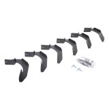 Go Rhino 04-14 Ford F-150 Super Cab 4DR RB10 Slim Running Boards Kit (Incl. Brackets) - Tex. Blk (1x gor6941266, 1x gor630080SPC) thumbnail 2