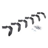 Go Rhino 04-14 Ford F-150 Super Crew 4DR RB10 Slim Running Boards Kit (Incl. Brackets) - Tex. Blk (1x gor6941266, 1x gor630087SPC) thumbnail 4