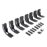 Go Rhino 20-22 GMC Sierra 2500HD CC (New Bdy) RB10 Slim Running Boards Kit (w/Brackets) - Tex. Blk (1x gor6940486, 1x gor630087SPC) thumbnail 5